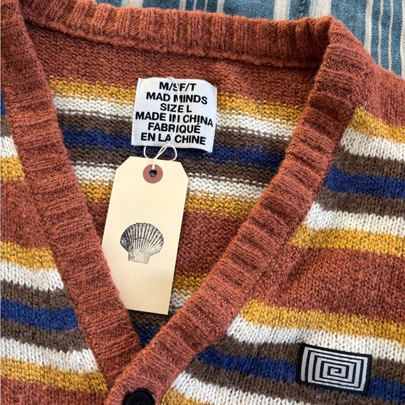 Mad Minds Striped Cardigan - Picture 3 of 3